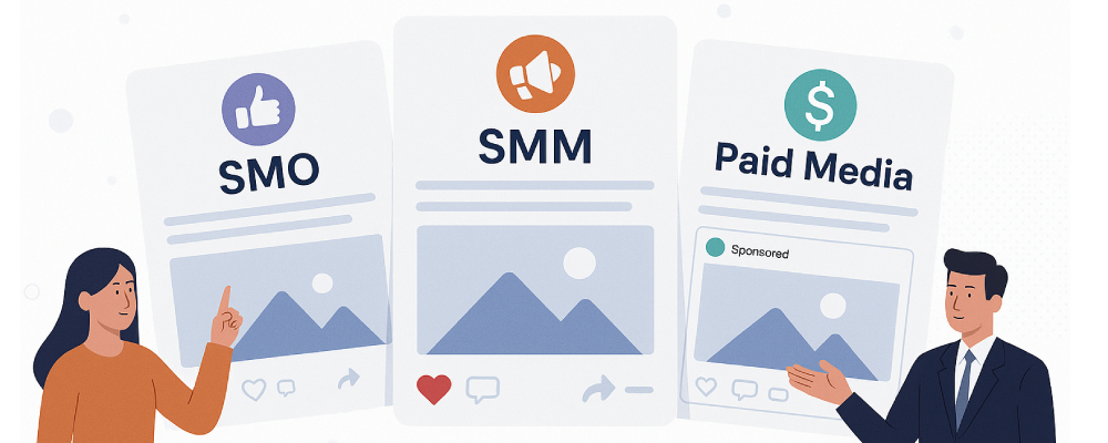 Difference in SMO, SMM and Meta Paid Ads